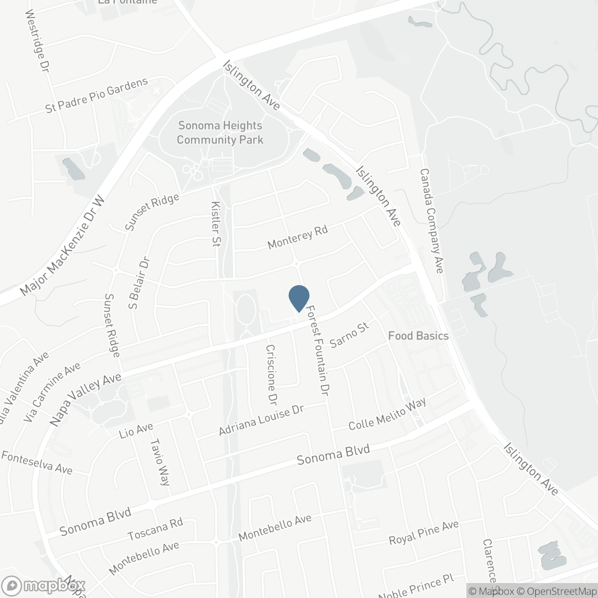 400 FOREST FOUNTAIN DRIVE, Vaughan, Ontario L4H 1W4